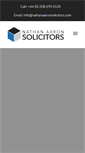 Mobile Screenshot of nathanaaronsolicitors.com